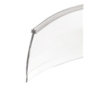 Star Tip Clear Vinyl Shower Door Sweep Seal - 36"