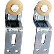 Sliding Wardrobe Door Roller - Back - 1-1/8" Offset - 2 Pack