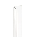 Corner Shield, w/ Tape, 3/4 In. x 48 In., Clear