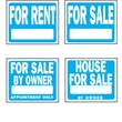 Extra  Heavy-Duty  Plastic  Real  Estate  Signs