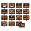 Aluminum  Hy-Glo  Signs