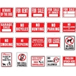 Plastic Signs
