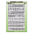 Prism Self-Adhesive Numbers & Letters