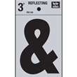 3˝ Bend & Peel Reflective Vinyl Numbers, Letters and Symbols