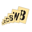 Carded Number & Letter Stencils
