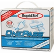 One Pass Wall Repair and Setting-Type Joint Compound