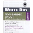 White Non-Sanded Tile Grout