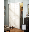 Colonial Silver Nickel Closet Door