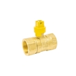 Flat Head Gas Ball Valve