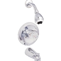 Single Acrylic Handle Tub and Shower Set
