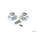 Close up view of Sectional Shower Rod Flange