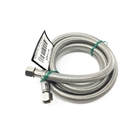 1/4" Ice Maker Water Supply Lines Stainless Steel Braided