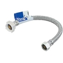 1/2" FIP x  7/8" Ballcock  Nut  Toilet Water Supply Lines Stainless Steel