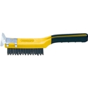 Carbon Steel Wire Brush W/Scraper