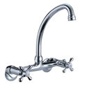 Wallmount Cross Handle Faucet