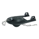 Toilet Flapper Universal Black