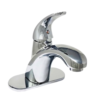 Lav Faucet Goose Neck 1-Lever