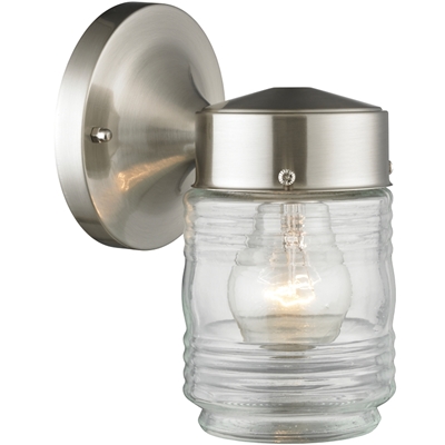Porch Fixture Jelly Jar