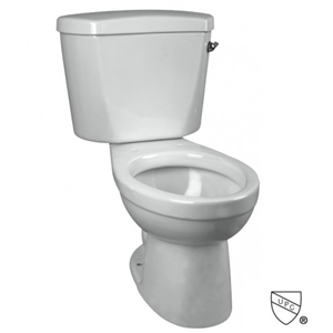 Elongated Front Toilet 1.28 GPF - 12" Rough In-Two Piece  Ultra Low Flush Winfield