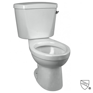Elongated Front ADA Toilet  1.28 GPF - 12" Rough In-Two Piece  Ultra Low Flush Winfield