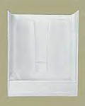Fiberglass Bath Tub and Shower 60" x 32"