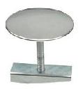Faucet Hole Cover-Chrome Plated Steel