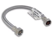 3/8"COMP Faucet Water Supply Line Stainless Steel