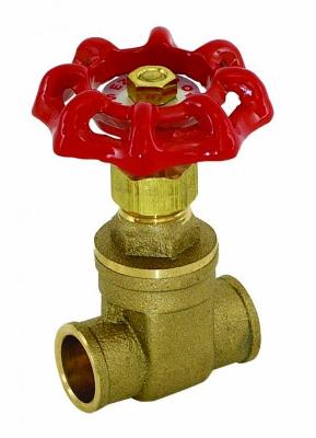 Brass Gate Valve 200 PSI, Female C x C  Lead Free
