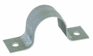 Galvanized 2 Hole Pipe Strap