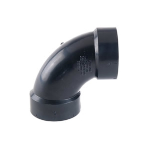 ABS Elbow 90 Degree Hub x Hub