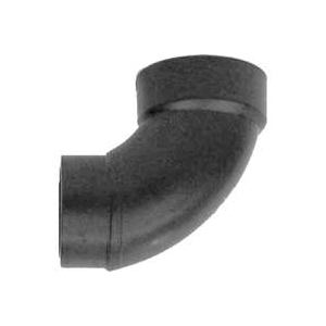 ABS Elbow Street Long Sweep 90 Degree Hub x Spigot