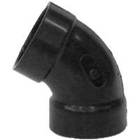 ABS Elbow 60 Degree Hub x Hub