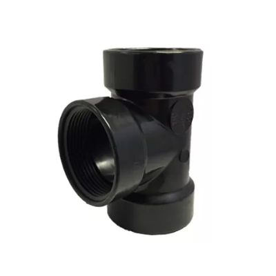 ABS Cleanout Tee Hub x Hub x Feamle Pipe Thread