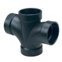 ABS Double Sanitary Tee ( Sanitary Cross)