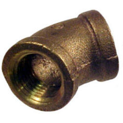 Brass Elbow Banded 45 Degree