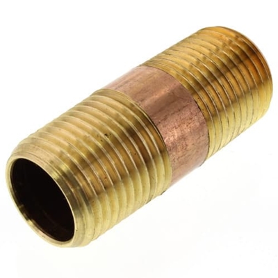 Brass 1 1/2" Pipe Nipples