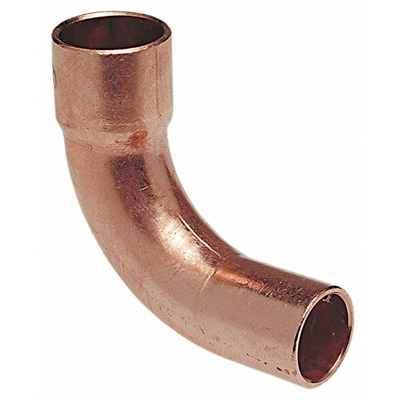 Copper Elbow 90 Degree Long Sweep Copper x Copper