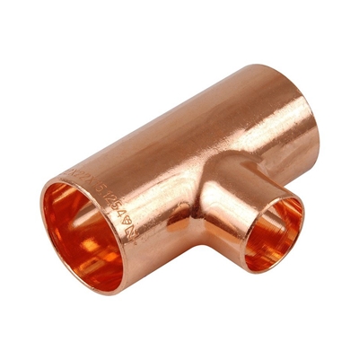 Copper Tee Reducing Copper x Copper x Copper