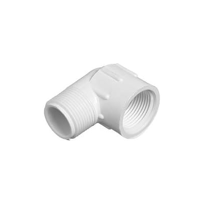 PVC Street Elbow 90 Degree Slip x Male Pipe Thread