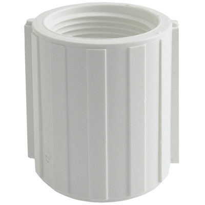 PVC Coupling Female Pipe Thread x Female Pipe Thread