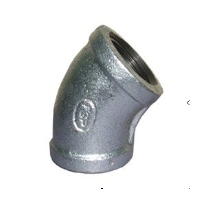 Galvanized 45 Degree Banded Elbow
