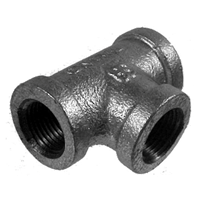 Galvanized Tee Banded