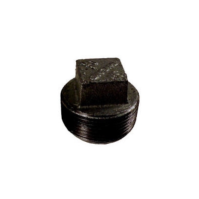 Black Square Head Plug