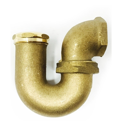 Brass L.A. Code 17 Gauge All Cast High Seal Lavatory Trap