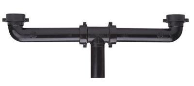 Plastic Tubular Center Outlet Continous Waste