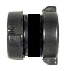 Plastic Tubular Double Slip Coupling, 1 1/2” x 1 1/2”
