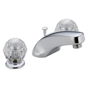 Delta Widespread Lavatory Faucet with Pop-Up Drain included