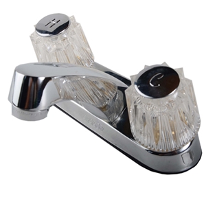 2 Acrylic Handle Lavatory Faucet