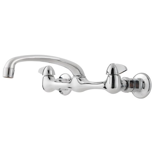 Wall Mount Two Handle Kitchen Faucet