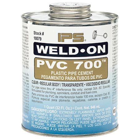 PVC Cement Clear For PVC Pipe & Fitting